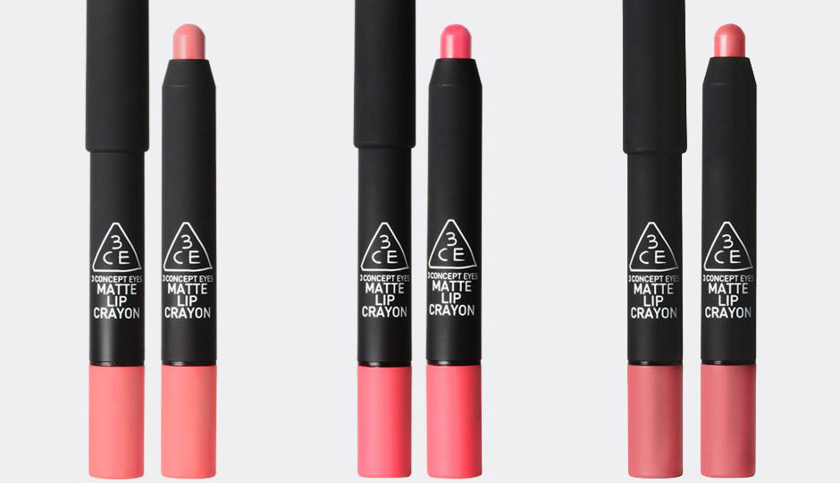 Review: 3CE Lip Crayons