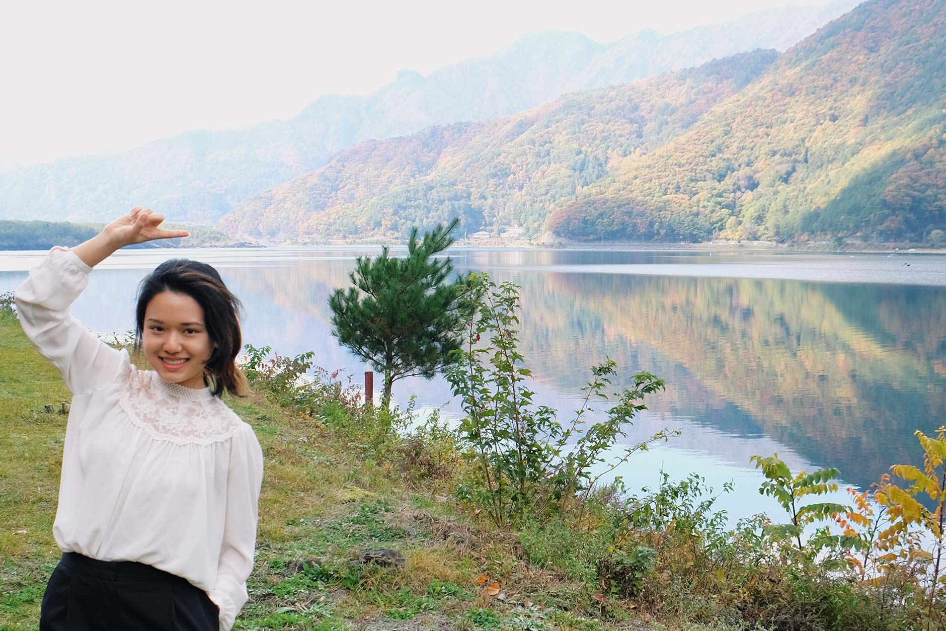 Lake Saiko autumn