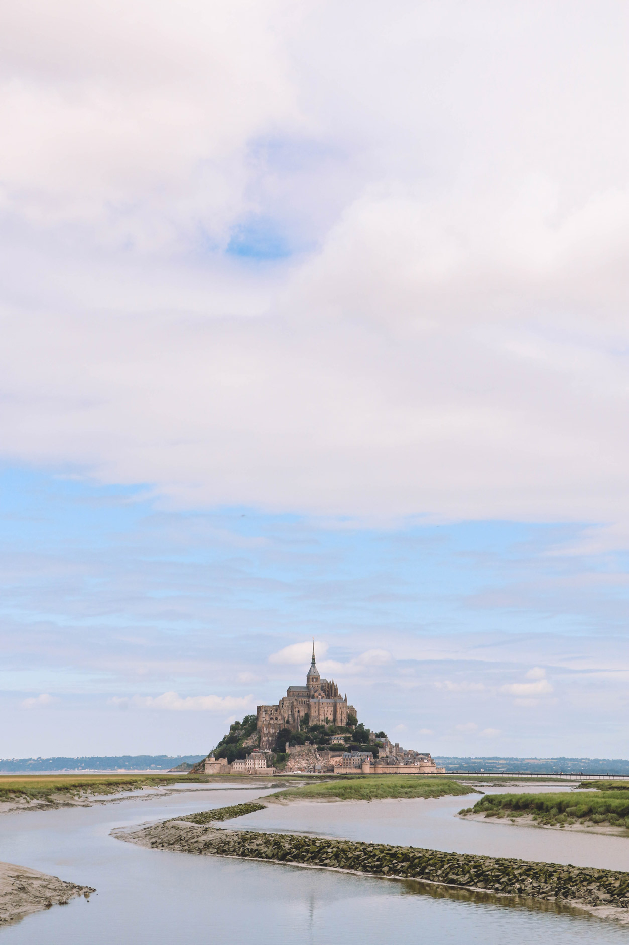 View of Mont Saint Michel from the Dam
