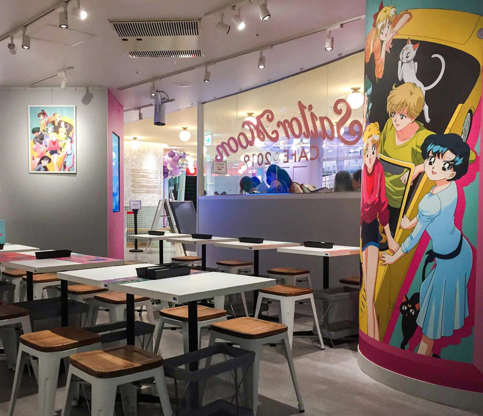 Sailor Moon Cafe 2019 and How To Book Anime Cafes in Japan
